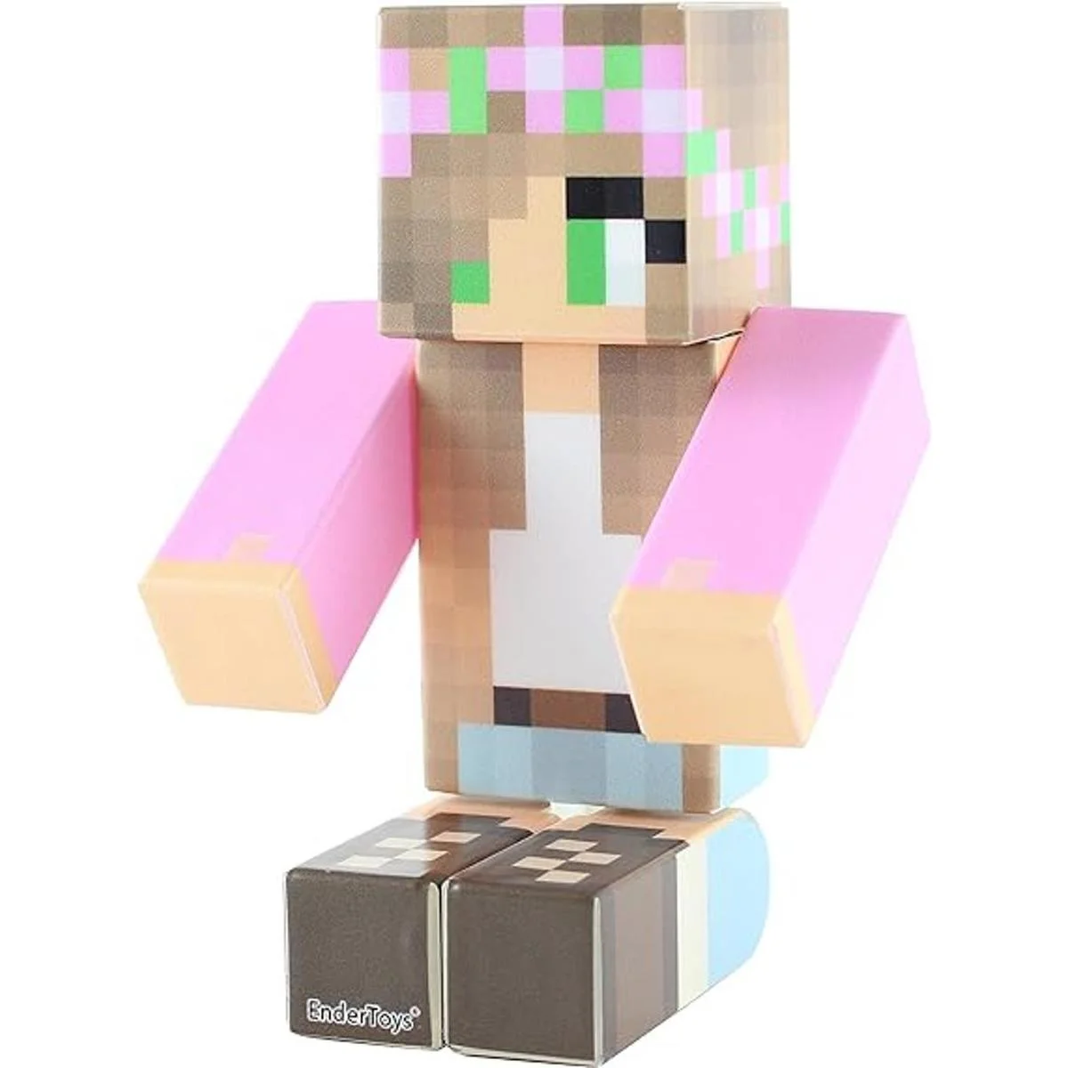 Figura de acción de juguete Pink Flower Girl figuras de_4