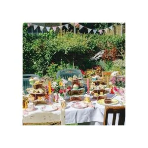 Platos florales realmente auténticos Talking Tables para_6