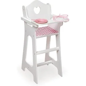 Badger Basket Silla alta Chevron con accesorios y kit de_1