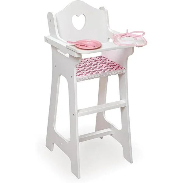 Badger Basket Silla alta Chevron con accesorios y kit de_1