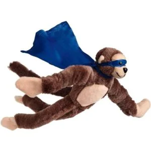 Juego de 3 monos voladores de peluche con sonido 11.5_6