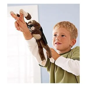 Juego de 3 monos voladores de peluche con sonido 11.5_2