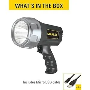 STANLEY SL3HS foco LED de ion litio de 600 lúmenes_6