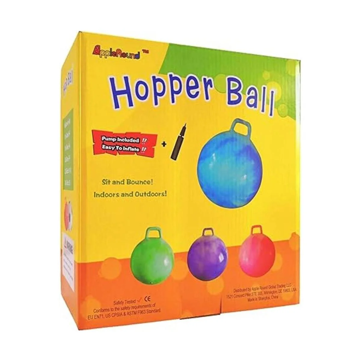 AppleRound Bola espacial con bomba de aire 21.7 in de_3