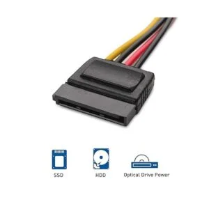 Cable Matters Paquete de 3 cables de alimentación Molex a_4
