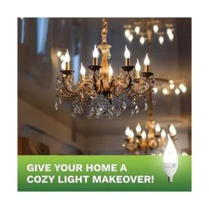 Bioluz Paquete de 6 bombillas LED con punta de llama