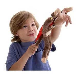 Juego de 3 monos voladores de peluche con sonido 11.5_3