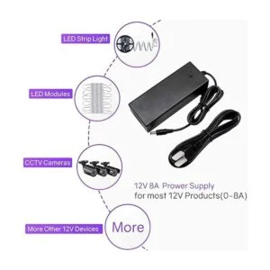 Fuente de poder CC tira de luces de led listado en UL_4