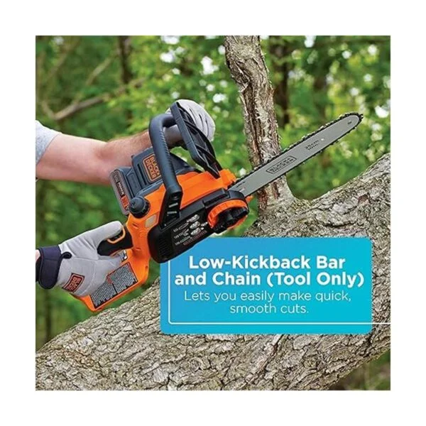 Black Decker Motosierra de iones de litio 20 V_3