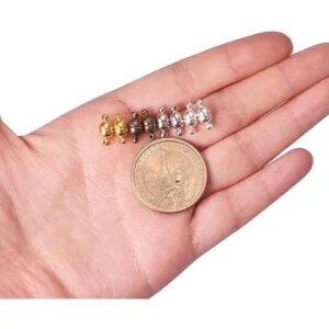 Pandahall Juego de 100 broches magnéticos redondos para