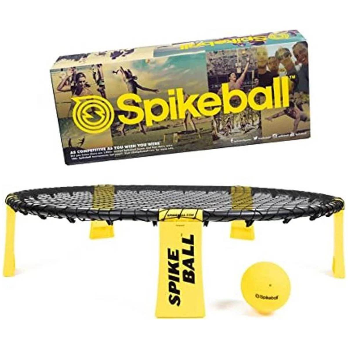 Spikeball 1 equipo de juego de pelota como se vio en Shark_1