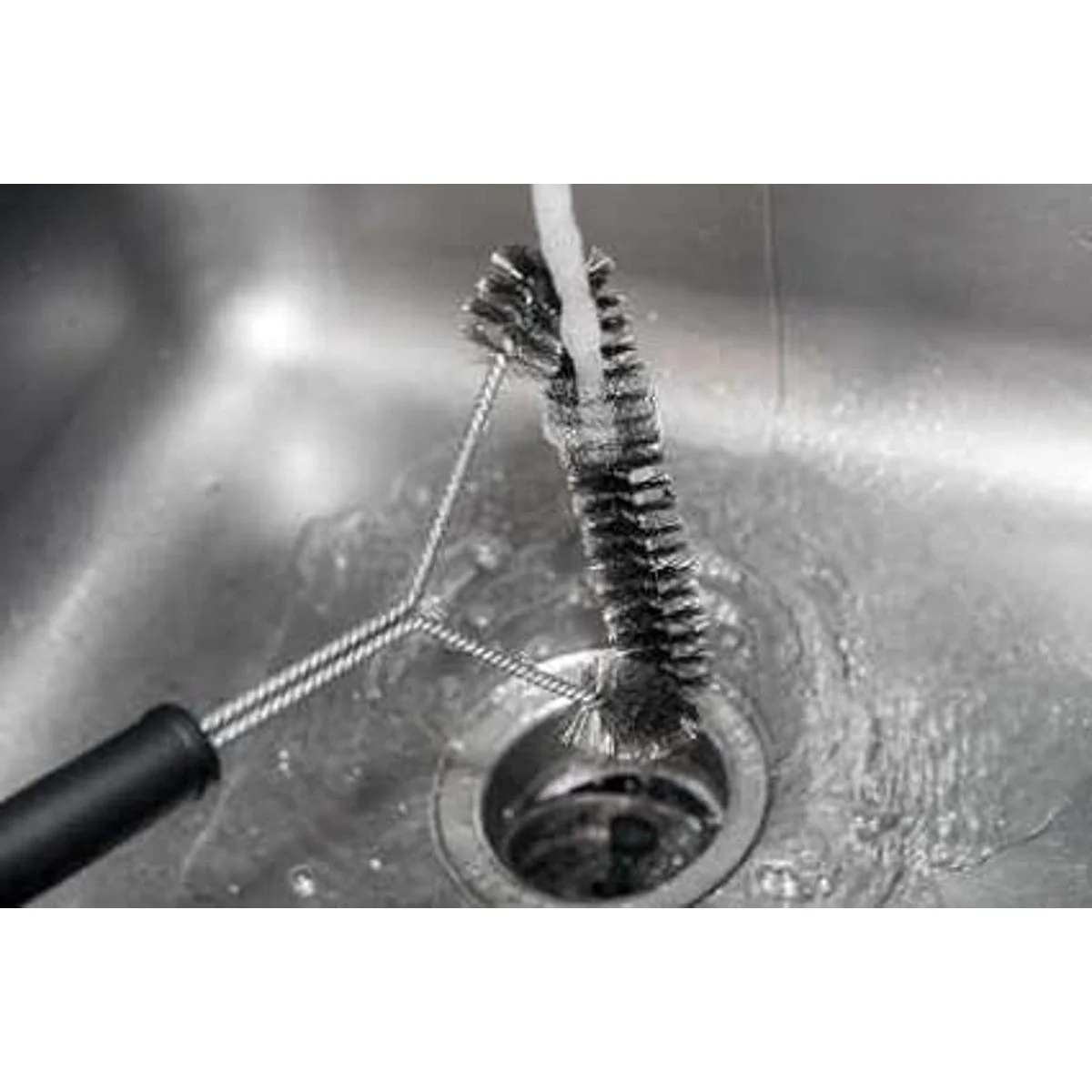 Deber 18Inch 3sided Grill Brush Acero inoxidable_5