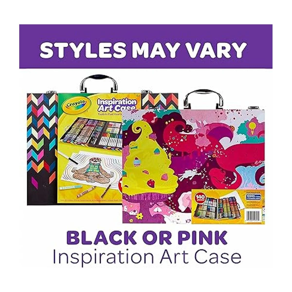 Caja artística de colores Crayola Inspiration color