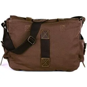 Peacechaos morral de cuero y lona para computadora_3