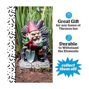 Bigmouth Inc estatuas de gnomos para jardín Game of Gnomes_4