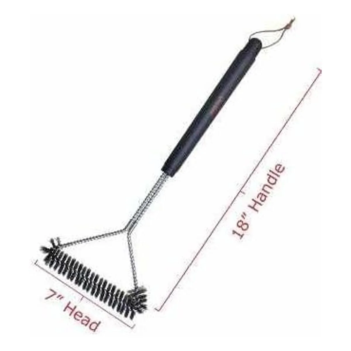 Deber 18Inch 3sided Grill Brush Acero inoxidable_2