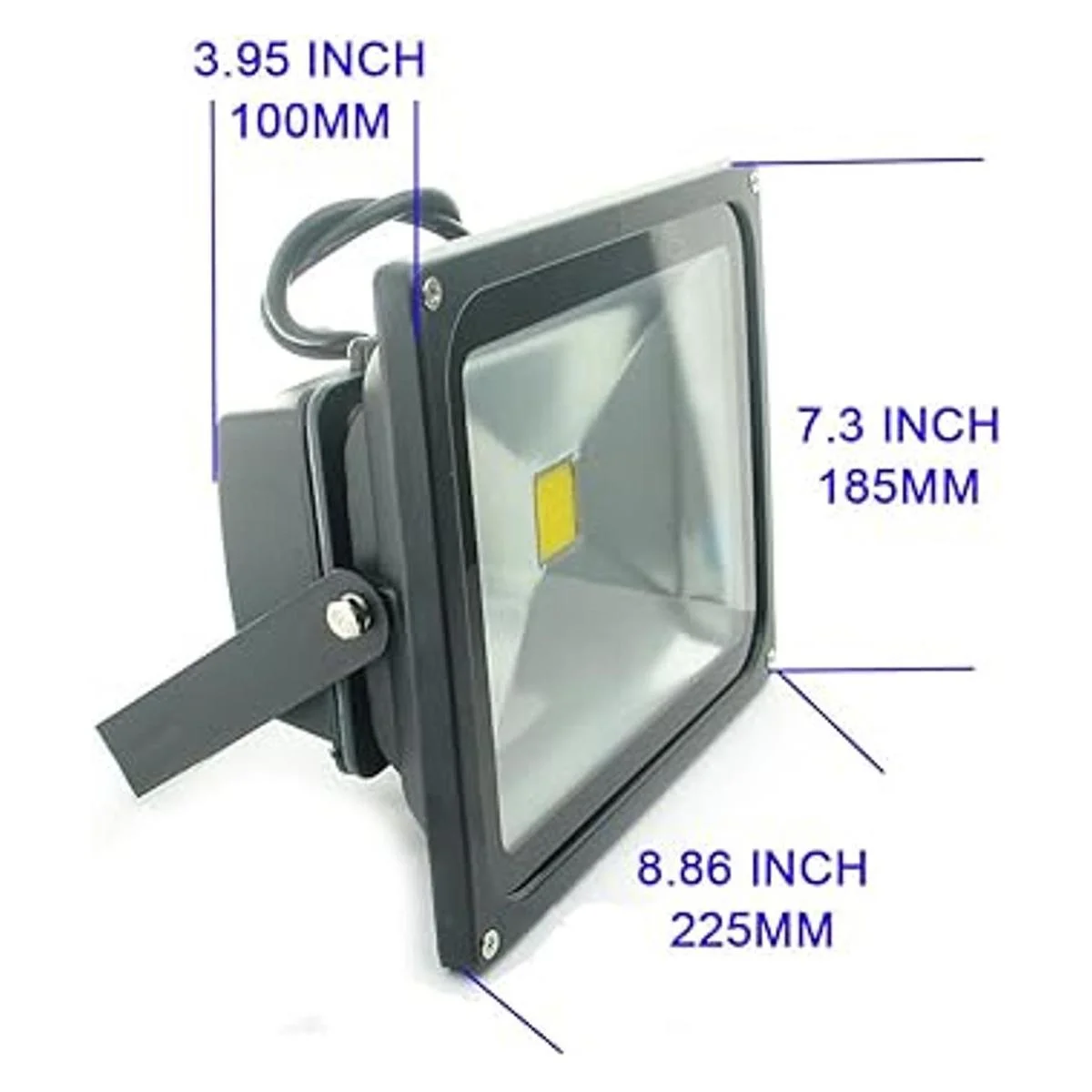 QUANS luz led de seguridad ultrabrillante de 30 W blanca_4