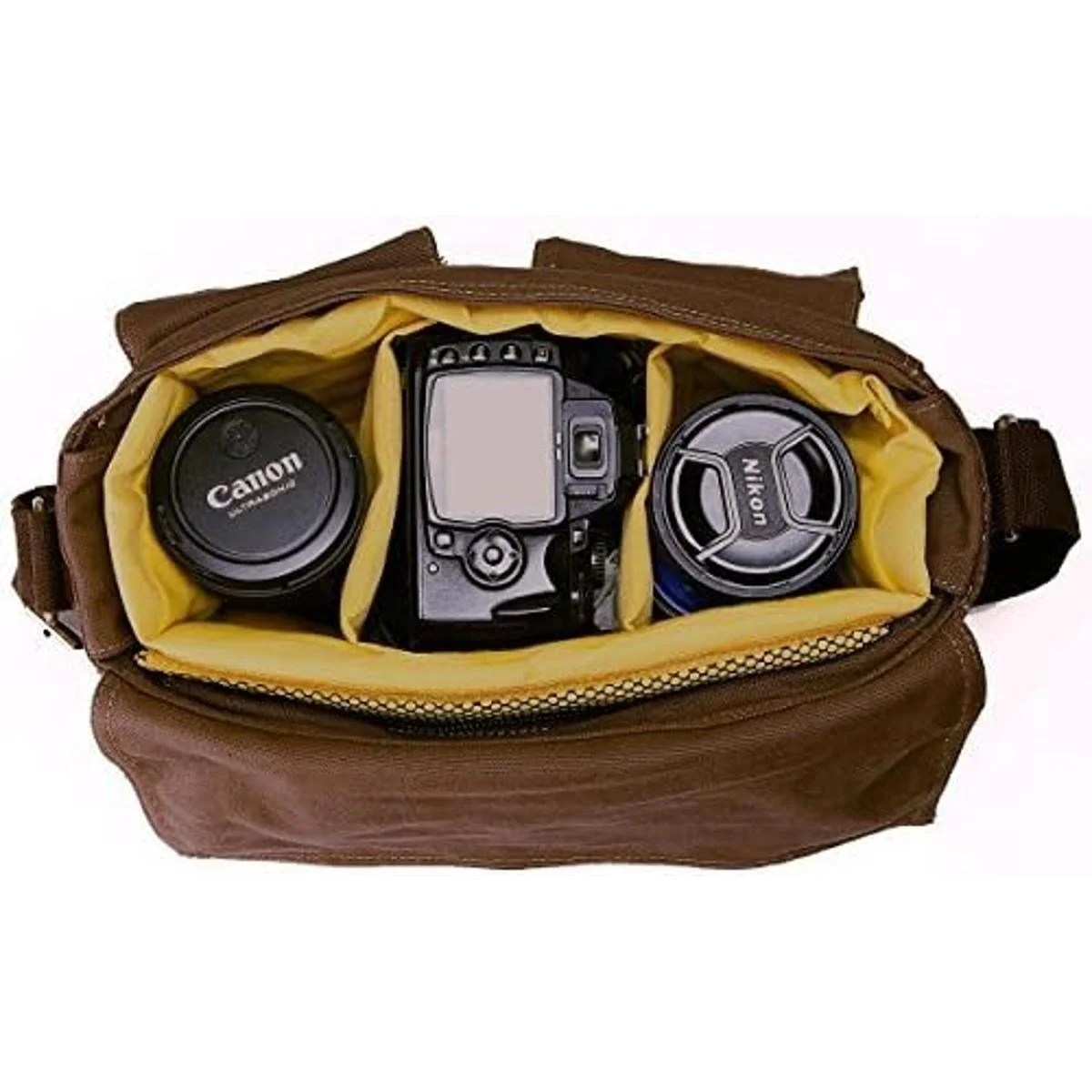 Peacechaos morral de cuero y lona para computadora_4