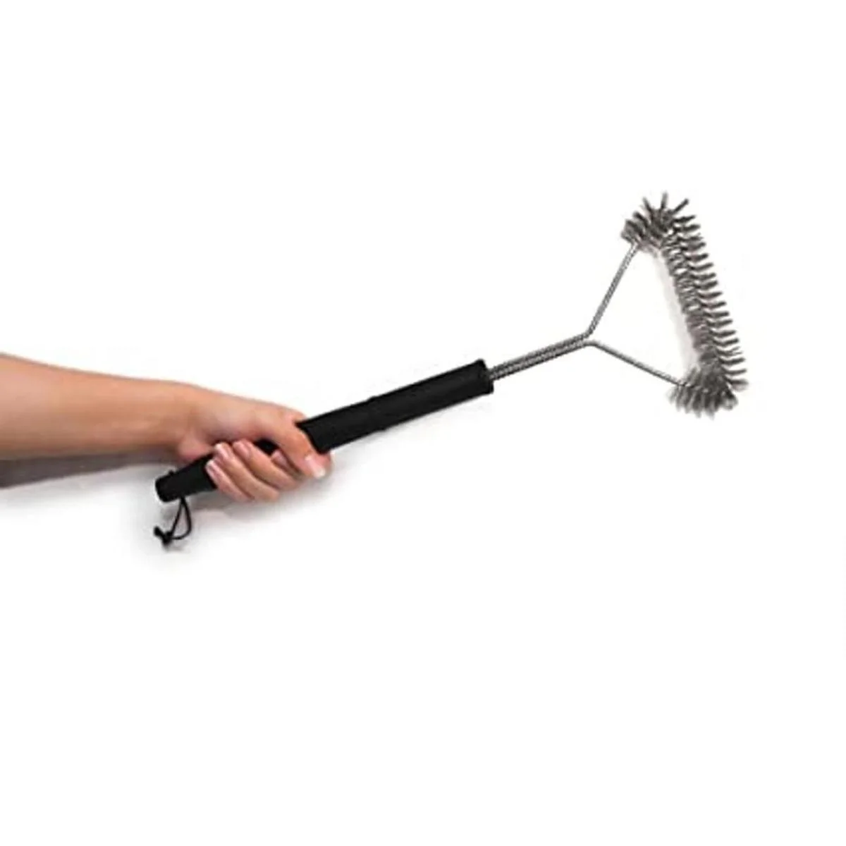 Deber 18Inch 3sided Grill Brush Acero inoxidable_1
