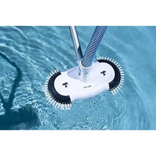 Poolmaster 27402. Aspiradora de vinilo con válvula de