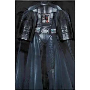 Manta con mangas cómoda con diseño de Darth Vader de La_2