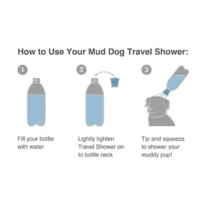 Kurgo Ducha portátil al aire libre para perros_5