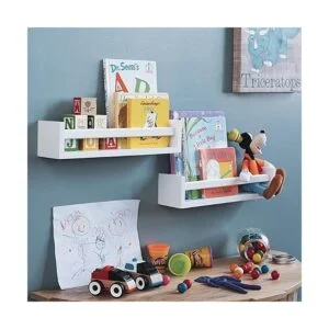 Juego de 2 cuarto de bebé estantería de pared de_2