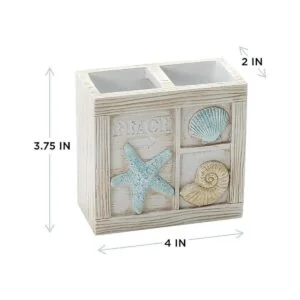 India Ink Seaside Serenity Alfombra de baño_6