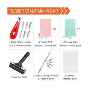 Hakkin Kit de fabricación de sellos de goma kit de