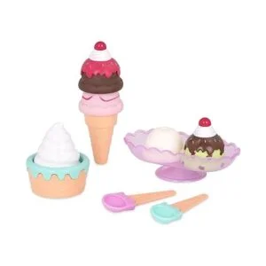 Set de 21 piezas de heladería y helados de juguete para_6