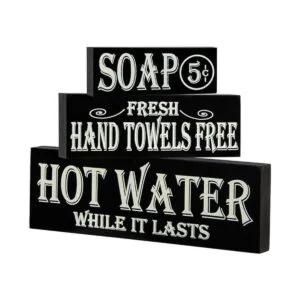 Agua caliente toallas de mano jabón lote de 3 pequeños_3