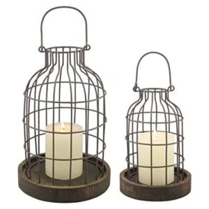 Stonebriar SB5393C Juego de 2 relojes de metal de_1