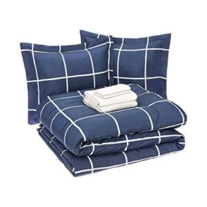 Juego de ropa de cama de microfibra ligera de 7 piezas