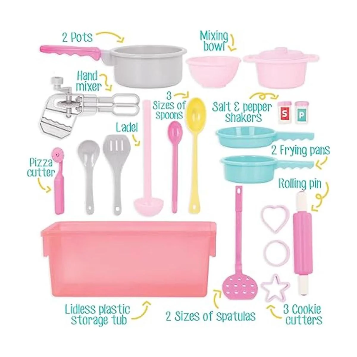 Set de cocina Rosado claro_2