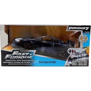Fast Furious Nissan GTR Blue 124 fundido a presión por_6