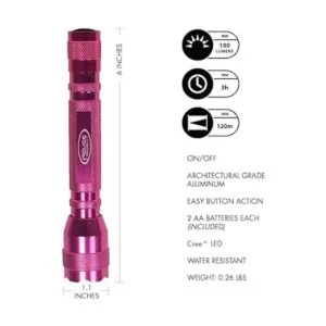 Police Security Maiden Linterna LED ultra brillante