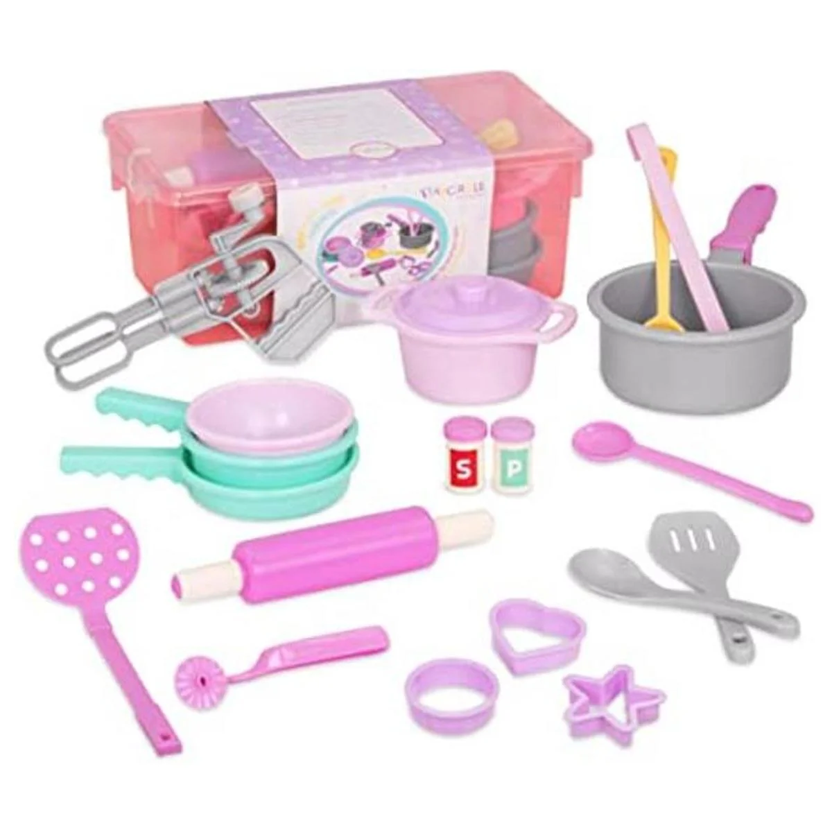 Set de cocina Rosado claro_1