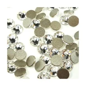 144 piezas de diamantes de imitación transparentes de