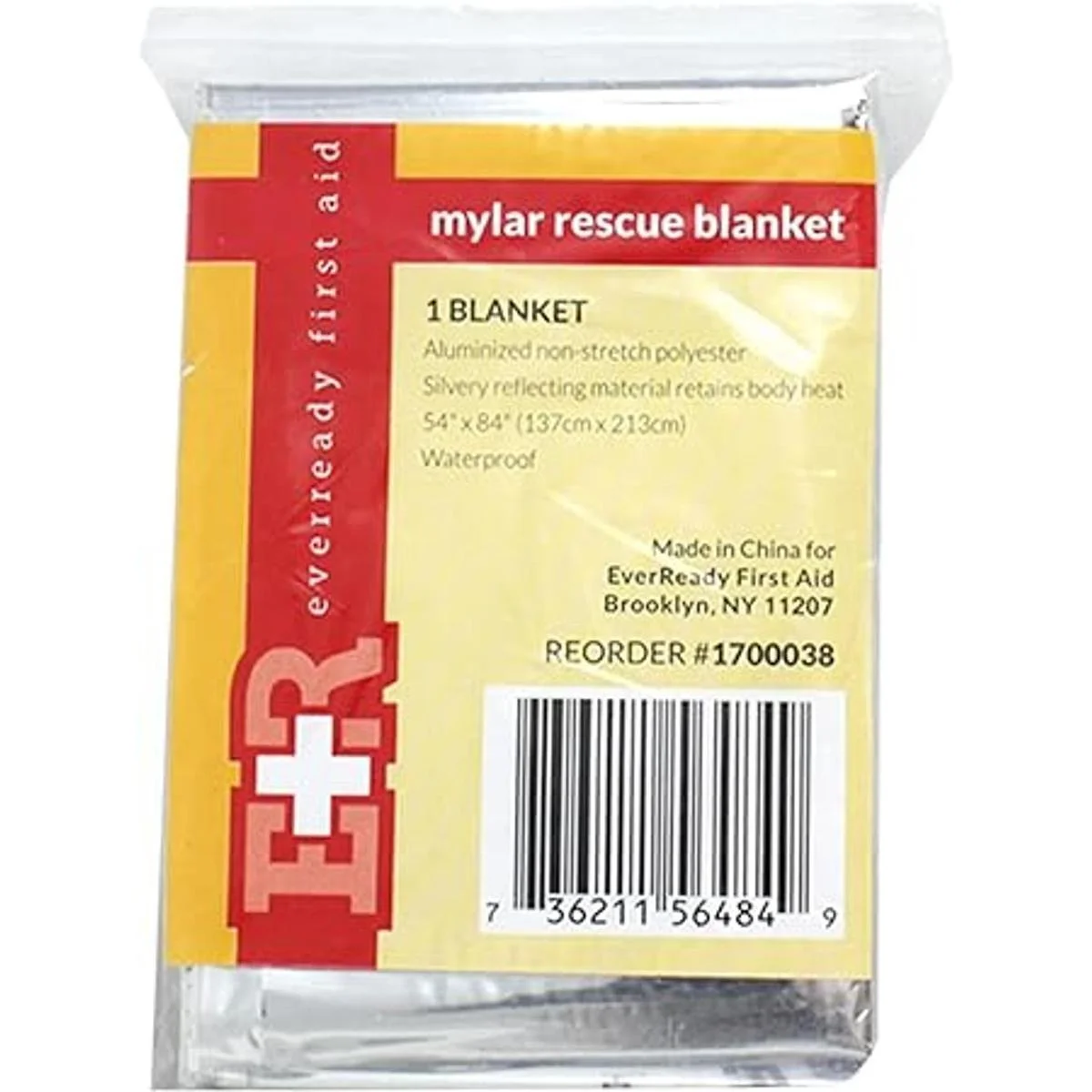 Ever Ready First Aid Manta de rescate de tereftalato de_6