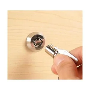 Cerradura de cámara tubular FJM Security MEI2400ALKA con_5