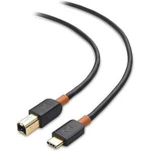 Cable Matters Cable de impresora USB C de 6.6 pies cable