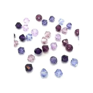 50 piezas de Swarovski 5328 de 0.236 in de cristal xilion_4
