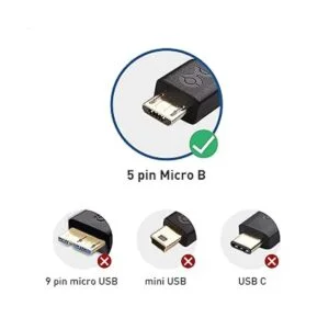 Cable Matters Cable USB C trenzado a micro USB de 6.6