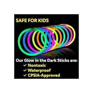 PartySticks Glow Sticks Paquete de 200 unidades de_6
