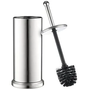 Homeit Juego de cepillos de inodoro cromado para inodoro_1