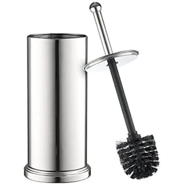 Homeit Juego de cepillos de inodoro cromado para inodoro_1