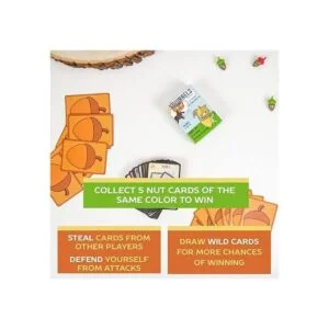 Ardillas Juego de cartas de estrategia de ritmo rápido_2