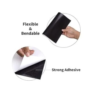 STONE CITY Hojas adhesivas magnéticas de 1.024 in con