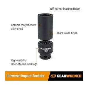 GEARWRENCH Juego de llaves de vaso de impacto estándar_2