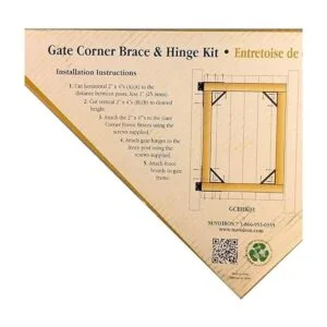 Nuvo Iron GCBHK01 Kit de soporte de marco de esquina para_4